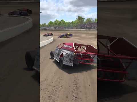 Inside wall claims left front #iRacing